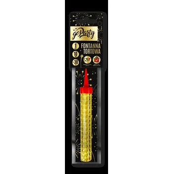 Dortová svíčka DORTOVÁ FONTÁNA 1 KUS 10 CM