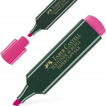 Zvýrazňovač Zvýrazňovač Faber-Castell růžový 1 ks