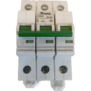 vypínač Jistič Kopp 400 V IP20 20 A