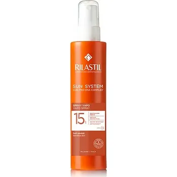 Přípravek na opalování Rilastil Sun system Emulze na opalování ve spreji SPF 15 200 ml