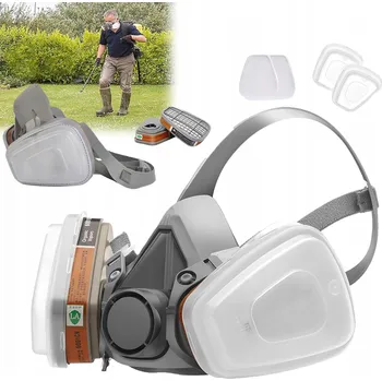 Příslušenství pro čtečku elektronické knihy Univerzální Ochranná Maska s Uhlíkovým Filtrem pro Práci v Prašném Prostředí