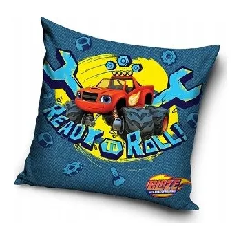 Povlak na dekorativní polštářek Povlak na polštáře 40 x 40 cm Carbotex Blaze a Mega stroje