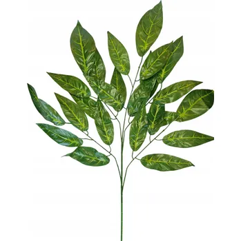 umělá květina Umělé květy listy ořechu, list dekorační větvička, 25 listů, 70 cm