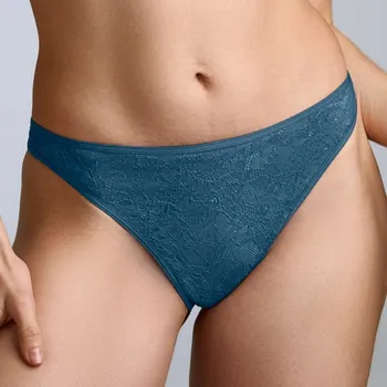 Kalhotky Marlies Dekkers - Space Odyssey tanga teal lace XS 37453