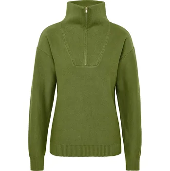 Dámský svetr 712535 - Tchibo - Pletený svetr troyer - pro ženy - vel. XL 48/50 - barva: zelená