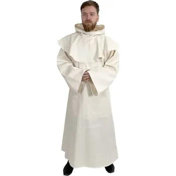 Karnevalový kostým imago Mnišská kutna - přírodní, velikost L/XL