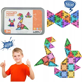 ostatní stavebnice Stavebnice 42 barevných plastových dílů