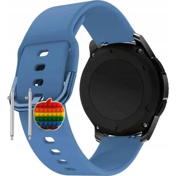 Pouzdro na mobilní telefon Pásek Řemínek pro Colmi V31, Silikon Modrý Poutko, nastavitelný