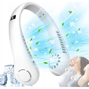 Domácí ventilátor Mini ventilátor Bedee, kempingový ventilátor, bílý