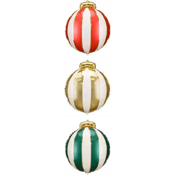 Balónek Fóliové balónky "Baňky", PartyDeco, 61 cm, 3 ks