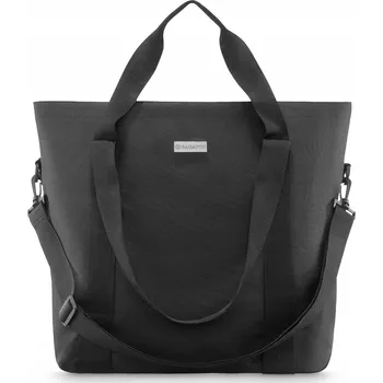 Kabelka Dámská shopper kabelka černá prostorná městská taška přes rameno velká ZAGATTO