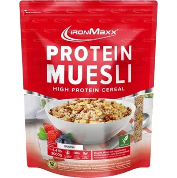 Protein IronMaxx Proteinové Müsli 2000g čokoláda