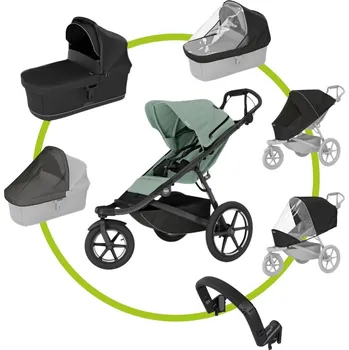 Kočárek THULE Urban Glide 3 Mist Green