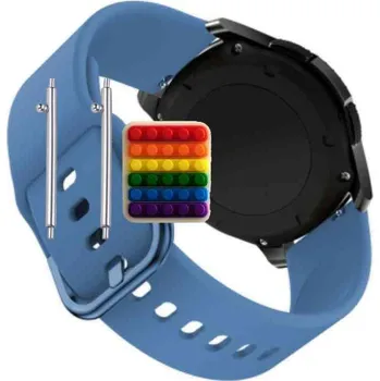 Pouzdro na mobilní telefon Pásek Řemínek pro Garmin Approach S70 47 mm, Silikon, modrá smyčka