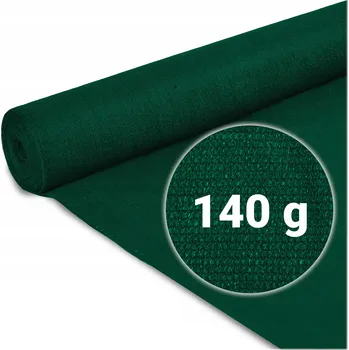 zahradní zástěna Stínící tkanina Plonos 1,5 x 25 m zelená 140 g/m2 90% zastínění UV