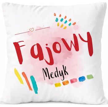 Polštář Polštář pro Franka jako Dárek s potiskem bílý PoliDraw