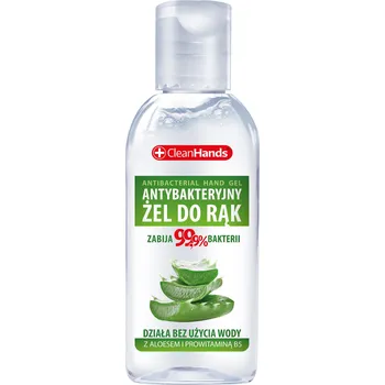 Péče o ruce Clean Hands dezinfekční gel na ruce - s aloe vera a provitamínem B5 50 ml