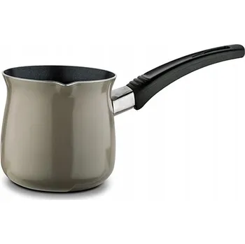 Konvička na kávu NAVA s nepřilnavým povrchem DUBOKO béžová 480 ml