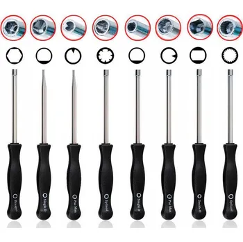 Šroubovák SADA KLÍČŮ A ŠROUBOVÁKŮ PRO SEŘÍZENÍ KARBURÁTORU, SILNÁ SADA