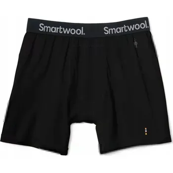 Boxerky Boxerky Smartwool Boxer Brief černé, velikost XL