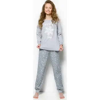 Dívčí pyžamo Dívčí pyžamo 2250-Nora, dlouhý rukáv, více barev, vel. 146, 152, 158