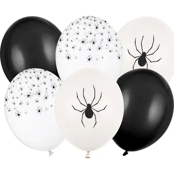Balónek Balónky "Pavouci", mix, PartyDeco, 12", 6 ks