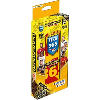 Sběratelská karetní hra 2026 Panini FIFA 365 Adrenalyn XL Pencil Tin