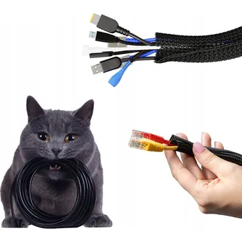 kabelová chránička Samosvorná ochrana kabelů, organizér 3,1 m x 13 mm ERKO