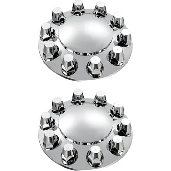 Středová krytka kola Kryty na matice kol 2ks Lehké ABS krytky na přední osu