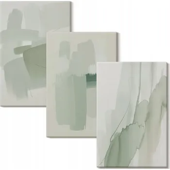 Obraz Sada obrazů na zeď Abstraktní akvarelové vzory 3x 20x30 cm