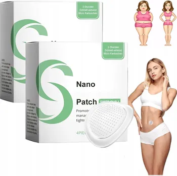 Náplast 8x Zeštíhlující náplasti s přírodními složkami v Nano Microneedle