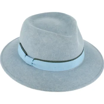 Klobouk Fiebig - Headwear since 1903 Dámský modrý zimní plstěný klobouk od Fiebig - Lara Velikost: 58 cm