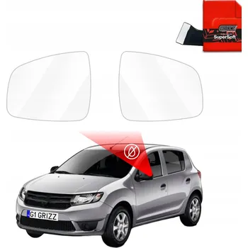 Polep vozidla Fólie proti dešti na zrcátka pro Dacia Sandero 2 (2012-2020)