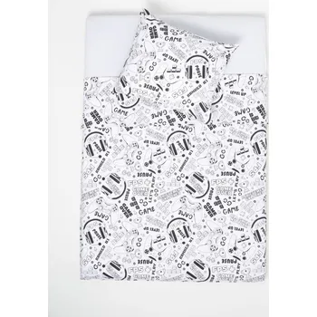 Povlečení Sinsay - Souprava povlečení - černá - 393EY-99X - 393EY-99X-ONE