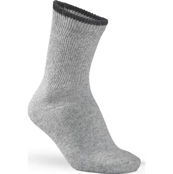 Dámské ponožky Fellhof Ponožky z alpakového froté - Šedé Velikost: 35-38