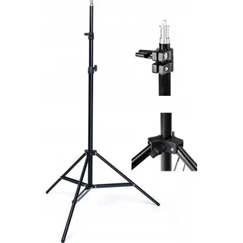 Stativ LEHKÝ STATIV PRO OSVĚTLENÍ ST-503 70CM-215CM hlava 16MM 1/4" PRO SVĚTLA