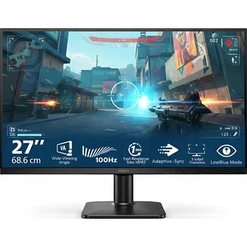 Monitor LED Monitor Philips GAMINGOWY LED PHILIPS 27" 100HZ 1MS 27" 1920 x 1080 px VA