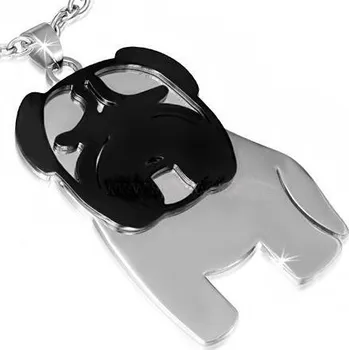 Přívěsek Přívěšek ocel buldog 31 (Chirurgická ocel přívěsky, pes)