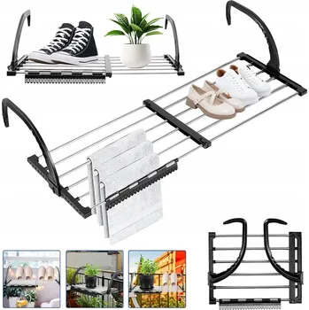 Sušák na prádlo SUŠÁK NA PRÁDLO RADIÁTOR BALKONOVÁ ZAHRADA BALKON 110 CM