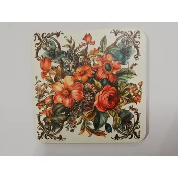 Podtácek - Kytice Velikost: 10x10cm