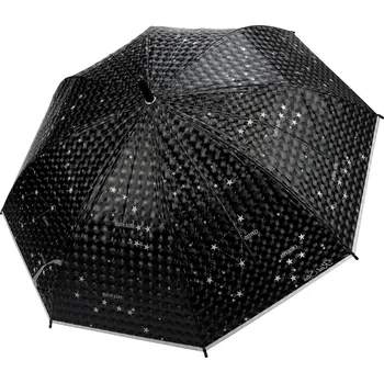 Odolný Dlouhý skládací deštník s motivem galaxie a hvězd RST
