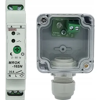 vypínač Soumrakový spínač Pollin 230 V IP20