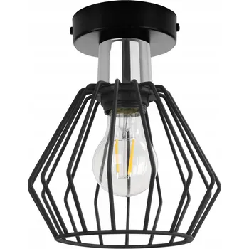 Nástěnné svítidlo Nástěnná lampa Light Home černá, šedá E27 60 W