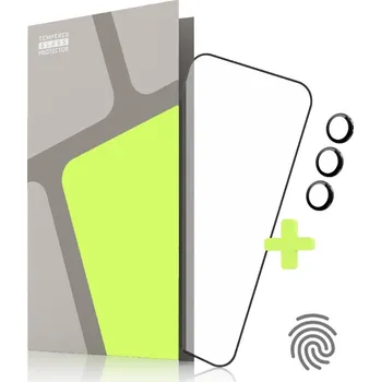Ochranné sklo Tempered Glass Protector rámečkové pro Samsung Galaxy S23+ 5G + sklo na kameru (Case Friendly) černé