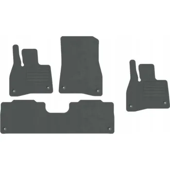 autokoberec Kobercové rohože Edecor velurové 4 ks
