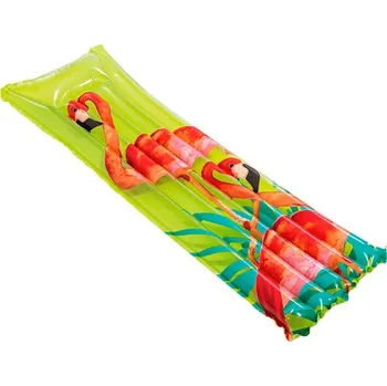 Nafukovací lehátko INTEX FASHION 59720 Varianta: Zelená/červená