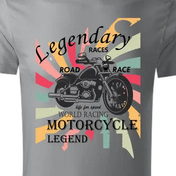 Pánské tričko Organická trička Auta a motorky | Tričko Legendary races