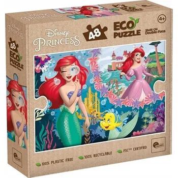 Puzzle Puzzle Eco 48 Oboustranné Arielka - Lisciani