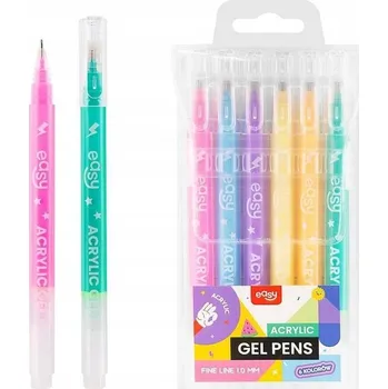 Propiska akrylové 6 barev EASY