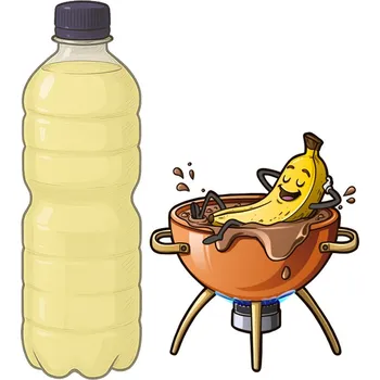 Víno Čokobanánek 1,5l (PET lahev) - Banánový speciál s čokoládou | 11% alk. | Rybízák.cz Banánový speciál s čokoládou | 11% alk.